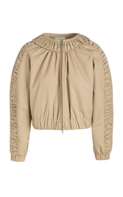 Merlette Merlette Celina CottonBlend Twill Bomber Jacket