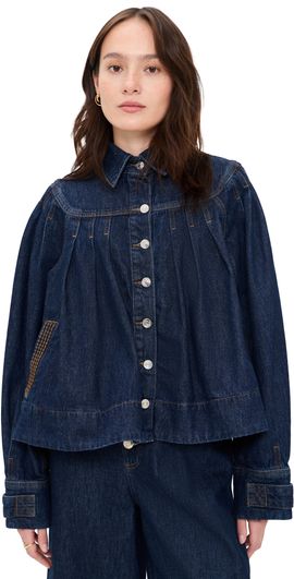 Merlette Merlette Easton Denim Jacket Dark Wash