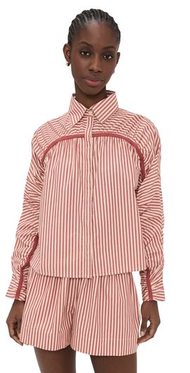 Merlette Merlette Julian Shirt Sienna Stripe