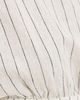 Merlette Merlette Shaan Stripe Top Ivory Black Stripe - 6
