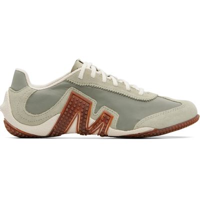 Merrell 1TRL Merrell 1TRL Beige & Green Relay Fly Vent Sneakers