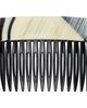 MERRMA MERRMA SSENSE Exclusive Black & Beige French Comb - 1