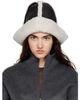 MERRMA MERRMA SSENSE Exclusive Black Bell Hat - 1