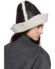 MERRMA MERRMA SSENSE Exclusive Black Bell Hat - 3