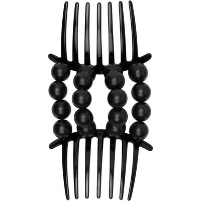 MERRMA MERRMA SSENSE Exclusive Black Horn Claw Comb