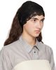 MERRMA MERRMA SSENSE Exclusive Black Lace Bandeau Headband - 2