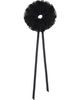 MERRMA MERRMA SSENSE Exclusive Black Orchid Pleated Organza Scrunchie - 1