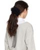 MERRMA MERRMA SSENSE Exclusive Black Tulle Scrunchie - 3