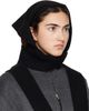 MERRMA MERRMA SSENSE Exclusive Black Wool Bandana - 2