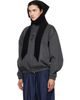 MERRMA MERRMA SSENSE Exclusive Black Wool Bandana - 4