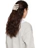 MERRMA MERRMA SSENSE Exclusive Gray Jarina Horn Claw Comb - 3