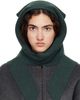 MERRMA MERRMA SSENSE Exclusive Green Wool Bandana - 1
