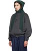 MERRMA MERRMA SSENSE Exclusive Green Wool Bandana - 4