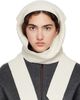 MERRMA MERRMA SSENSE Exclusive Off-White Wool Bandana - 1