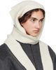 MERRMA MERRMA SSENSE Exclusive Off-White Wool Bandana - 2