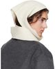 MERRMA MERRMA SSENSE Exclusive Off-White Wool Bandana - 3