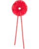 MERRMA MERRMA SSENSE Exclusive Red Orchid Pleated Organza Scrunchie - 2