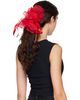 MERRMA MERRMA SSENSE Exclusive Red Orchid Pleated Organza Scrunchie - 3