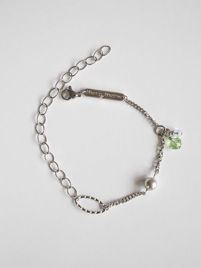 MERRYMOTIVE Applegreen Point Mix Chain Surgical Bracelet