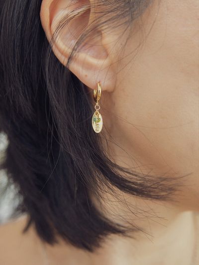 MERRYMOTIVE Delicious Green Grape Earring
