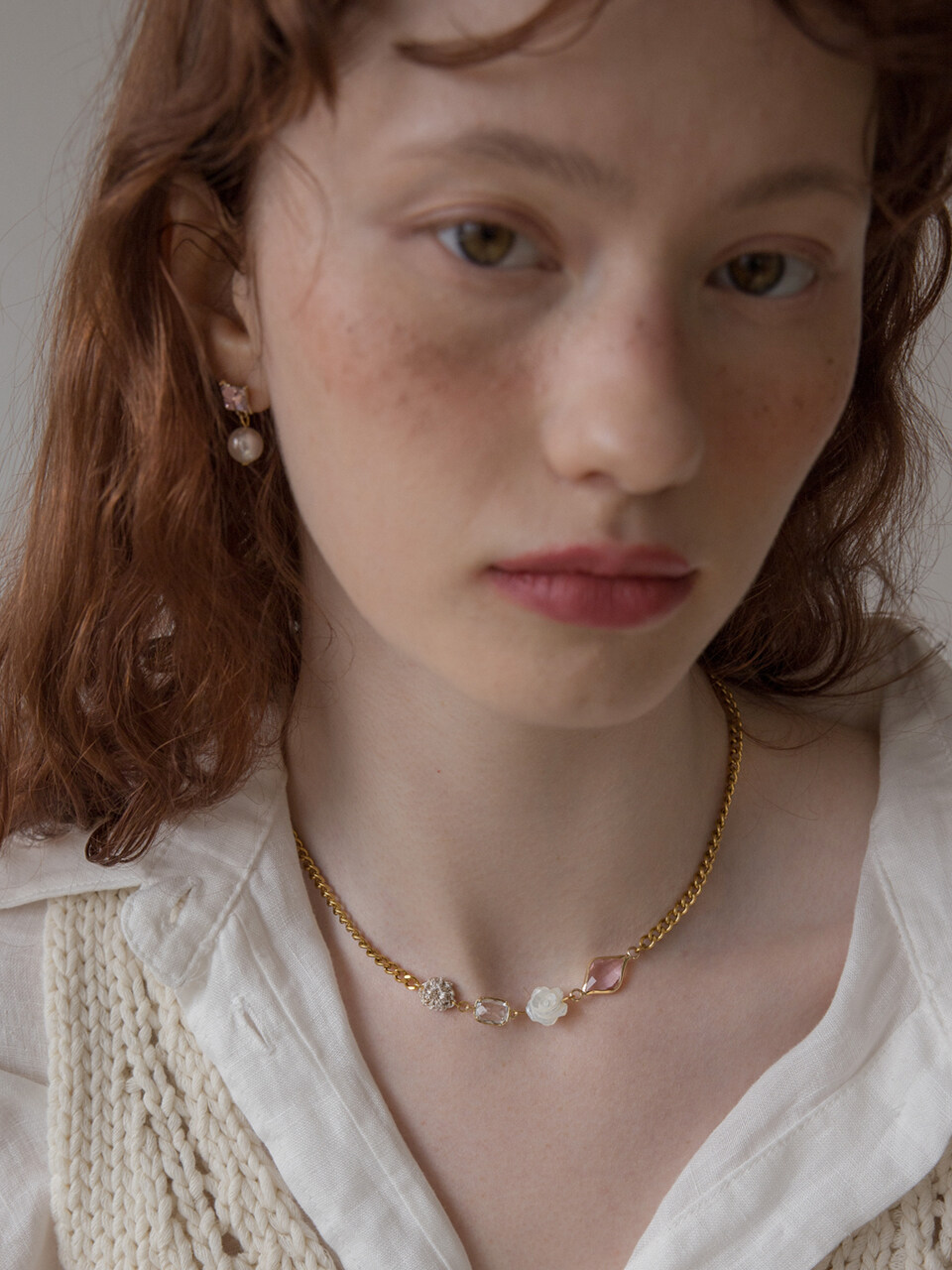 MERRYMOTIVE Retro Mood Vintage Surgical Chain Necklace
