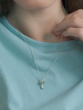 MERRYMOTIVE [Silver] Pendant Necklace