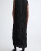 Meruert Tolegen Meruert Tolegen Broomstick Pleat Georgette Column Dress - 3