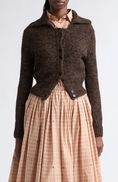Meruert Tolegen Meruert Tolegen Hand Knit Alpaca Cardigan