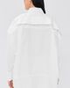 Meryll Rogge Meryll Rogge Boule Dress with Jersey Sleeves White - 3