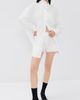 Meryll Rogge Meryll Rogge Boule Dress with Jersey Sleeves White - 5