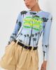 Meryll Rogge Meryll Rogge Fitted T-Shirt Blue Multi - 2