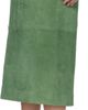 Meryll Rogge Meryll Rogge Green Suede Long Wrap Midi Skirt - 3