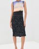 Meryll Rogge Meryll Rogge Side Drape Slip Skirt Black/White - 5