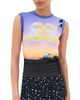 Meryll Rogge Meryll Rogge Sleeveless T-Shirt Multicolor - 1