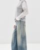 Meryll Rogge Meryll Rogge T-Shirt with Shirting Sleeves Grey Multi - 5