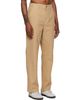 Merz b. Schwanen Merz b. Schwanen Beige Cotton Canvas Straight Leg Trousers - 2
