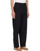 Merz b. Schwanen Merz b. Schwanen Black 1920s Cotton Twill Worker Chino Trousers - 2