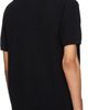 Merz b. Schwanen Merz b. Schwanen Black 1961 Ribbed Cotton Knit Shirt - 3