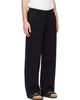 Merz b. Schwanen Merz b. Schwanen Black Authentic Fleece Straight Leg Cotton Sweatpants - 2