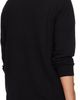 Merz b. Schwanen Merz b. Schwanen Black Lightweight Merino Wool-Cashmere-Silk Sweater - 3