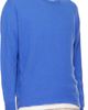 Merz b. Schwanen Merz b. Schwanen Blue Lightweight Merino Wool-Cashmere-Silk Sweater - 2