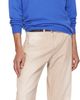 Merz b. Schwanen Merz b. Schwanen Blue Lightweight Merino Wool-Cashmere-Silk Sweater - 4