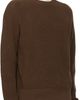 Merz b. Schwanen Merz b. Schwanen Brown Sturdy Ribbed Cotton Sweater - 2