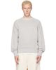 Merz b. Schwanen Merz b. Schwanen Gray Retro Fleece Raglan Cotton Sweatshirt - 1