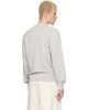 Merz b. Schwanen Merz b. Schwanen Gray Retro Fleece Raglan Cotton Sweatshirt - 3
