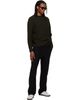 Merz b. Schwanen Merz b. Schwanen Khaki BLADE02 Waffle Structured Sweater - 4
