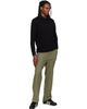 Merz b. Schwanen Merz b. Schwanen Khaki SENDO01SC Weave Canvas Fatigue Trousers - 4