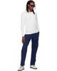 Merz b. Schwanen Merz b. Schwanen Navy Cotton Twill Drawstring Worker Trousers - 4