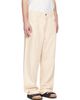 Merz b. Schwanen Merz b. Schwanen Off-White 1930s Cotton Twill 5-Pocket Trousers - 2