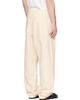 Merz b. Schwanen Merz b. Schwanen Off-White 1930s Cotton Twill 5-Pocket Trousers - 3
